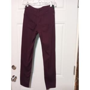 Simply Vera Wang Pants Sz Small Purple Knit Womens Stretch Waist